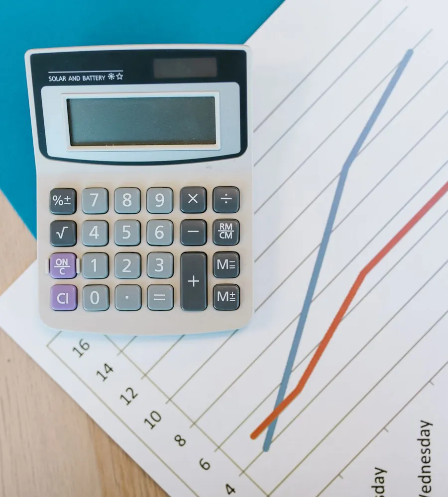 Denver business owner reviewing bookkeeping process