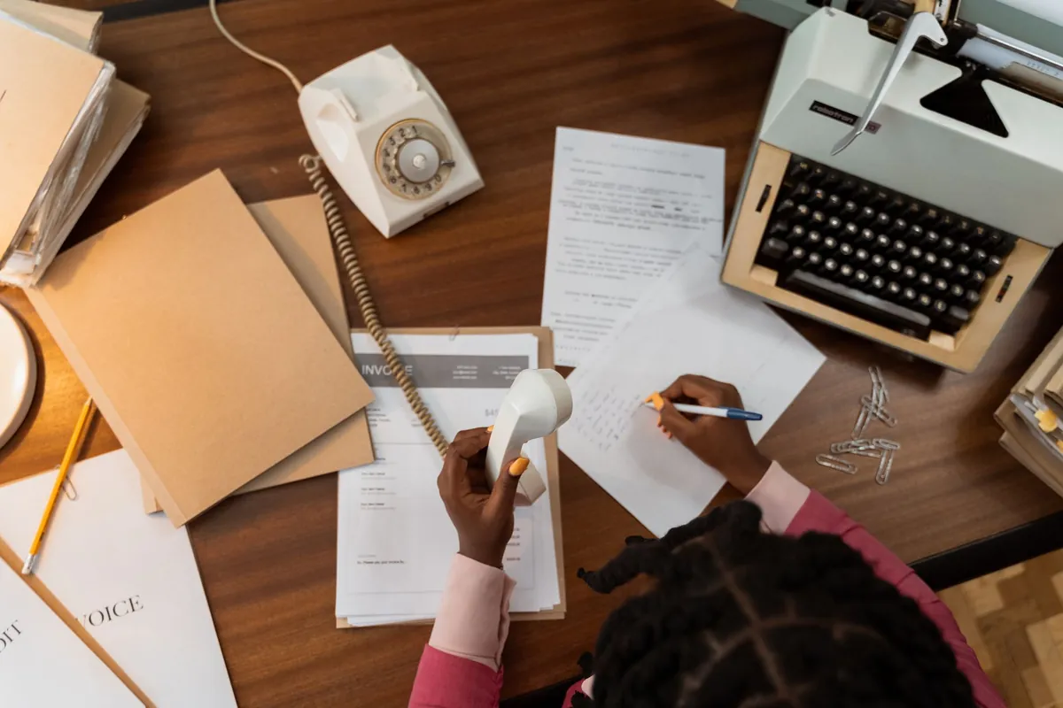 Denver bookkeeping specialists reviewing business financial reports