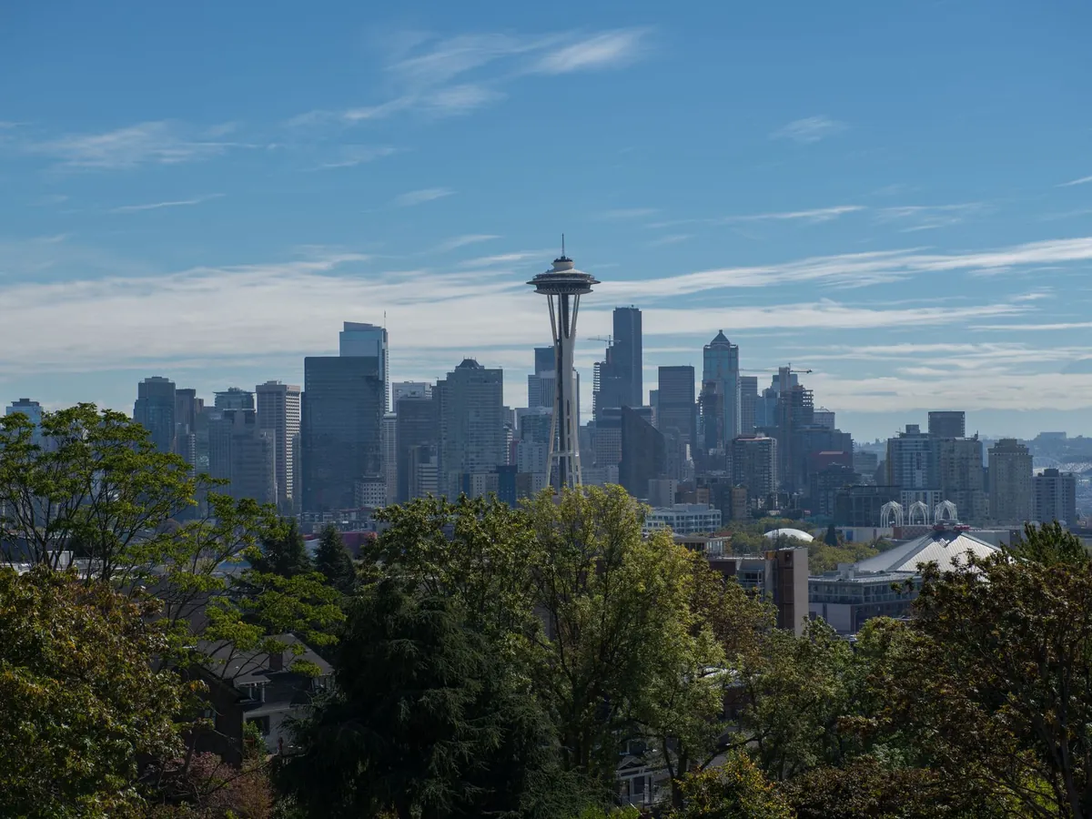 Seattle business team reviewing bookkeeping and financial reports