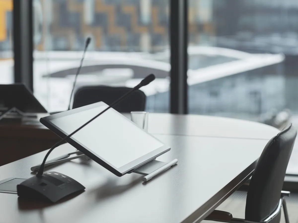 Business owner reviewing holding company formation documents