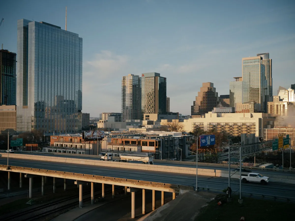 Entrepreneur reviewing Texas LLC formation documents