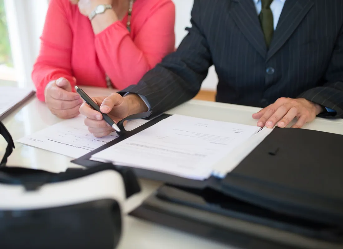 Austin business owners reviewing tax documents