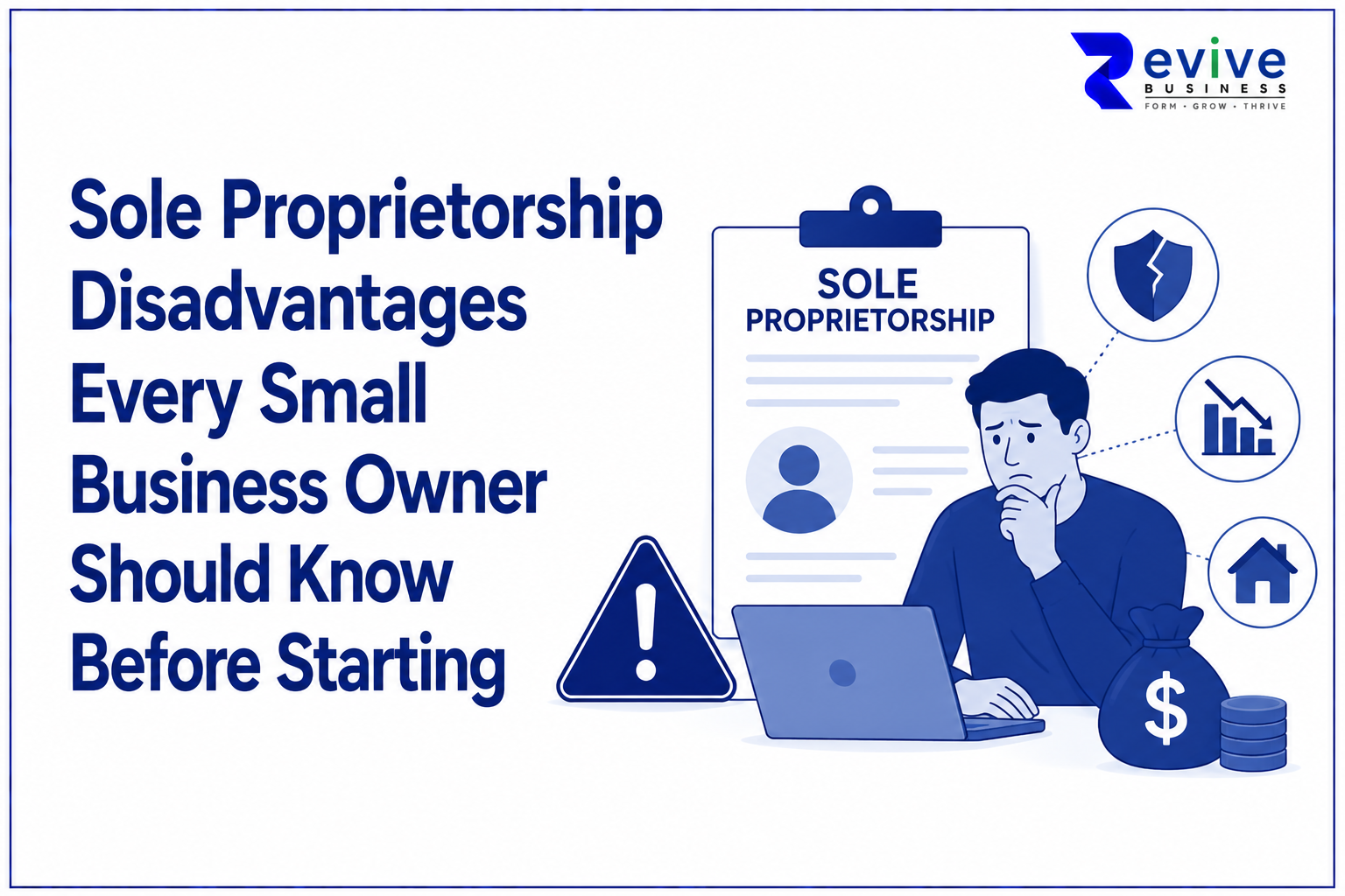 Sole Proprietorship Disadvantages Every Small Business Owner Should Know Before Starting