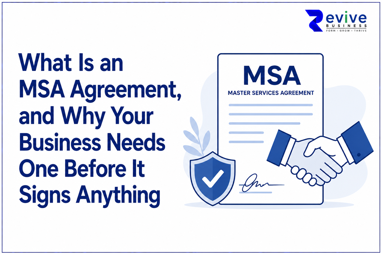 MSA Agreement