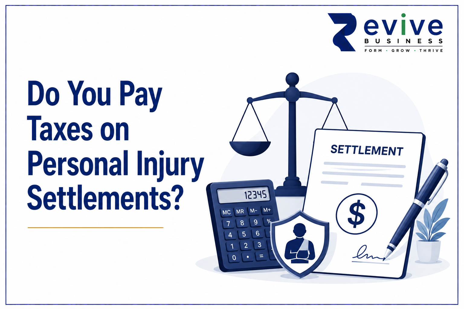 Pay Taxes on Personal Injury Settlements