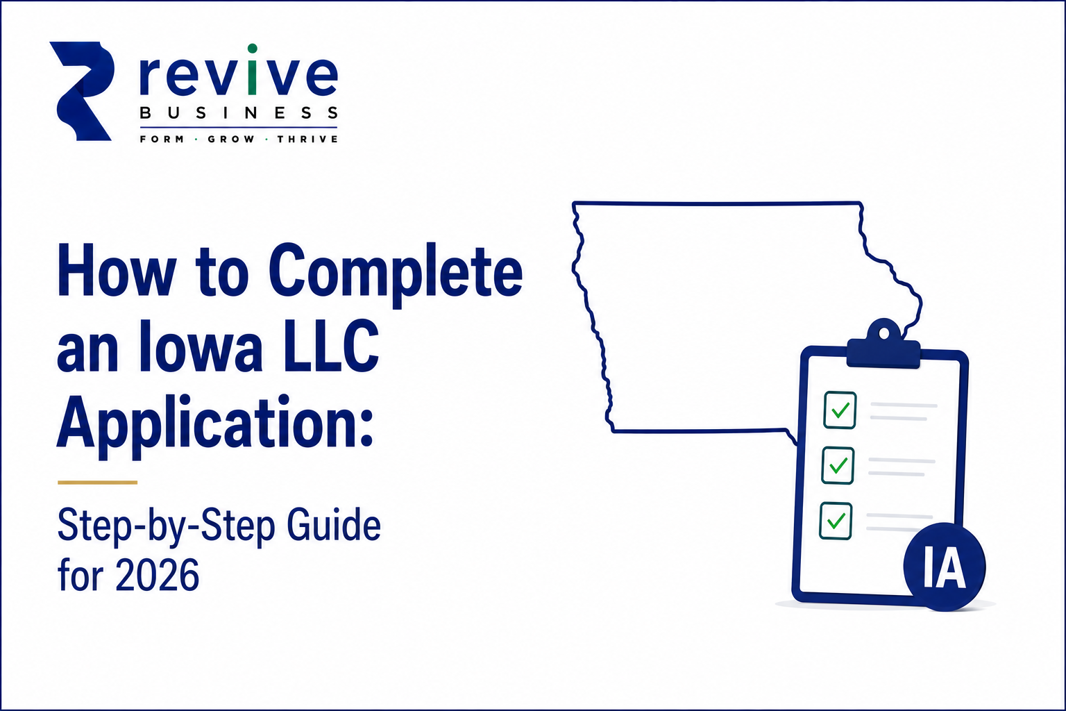 Iowa LLC Application